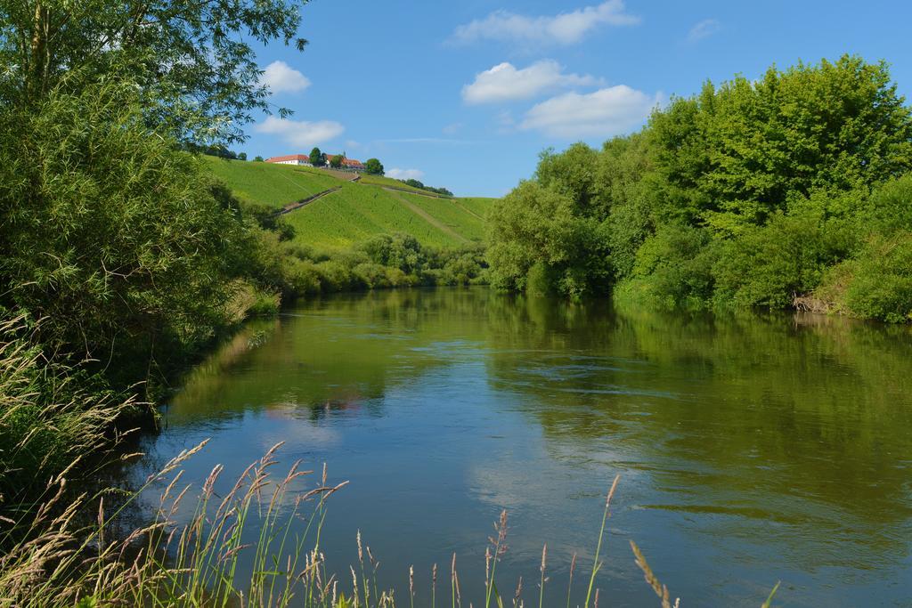 Vogelsburg Otel Escherndorf Dış mekan fotoğraf