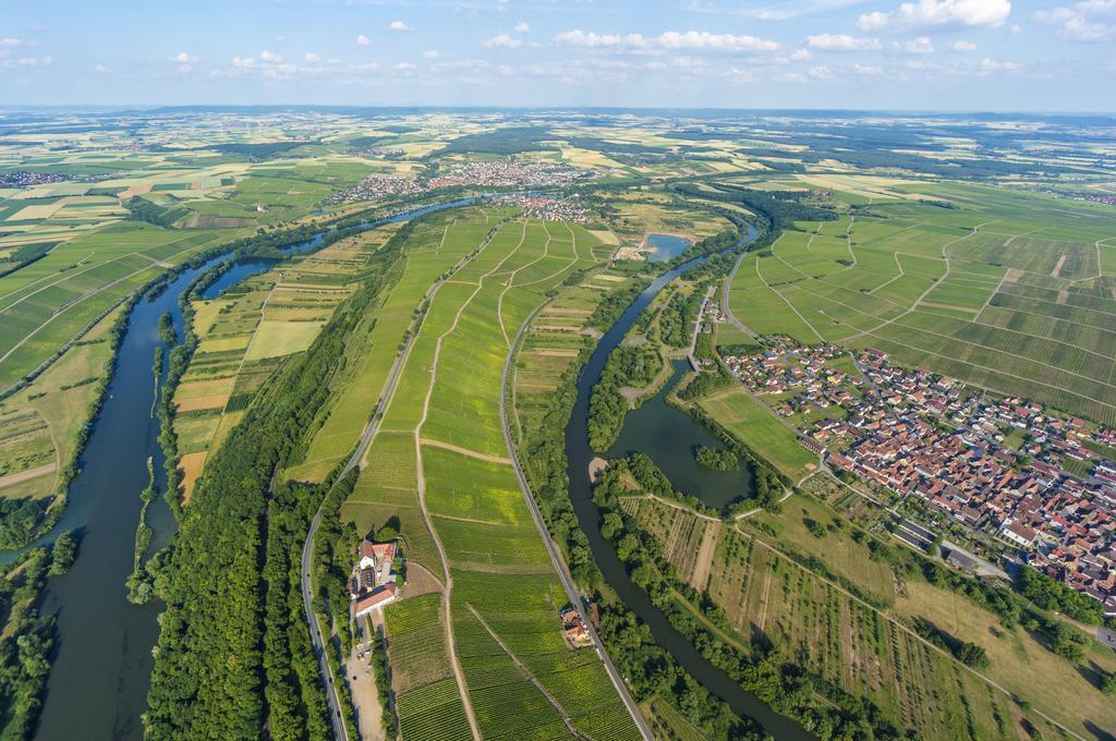 Vogelsburg Otel Escherndorf Dış mekan fotoğraf